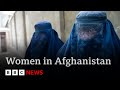 Women Banned From Speaking In Public By Afghanistan S Taliban Rulers BBC News