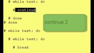 intro To Korn Shell - Lesson 13b - multilevel breaking