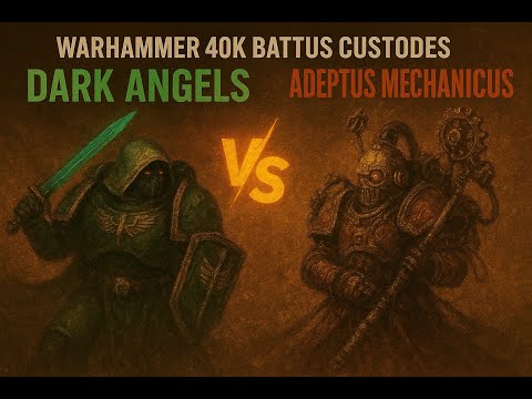 Dark Angels (Wrath) vs Adeptus Mechanicus (Skitarii) | Warhammer 40k Battle Report
