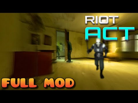 HALF LIFE 2 THE RIOT ACT | Full Mod Walkthrough | No Commentary