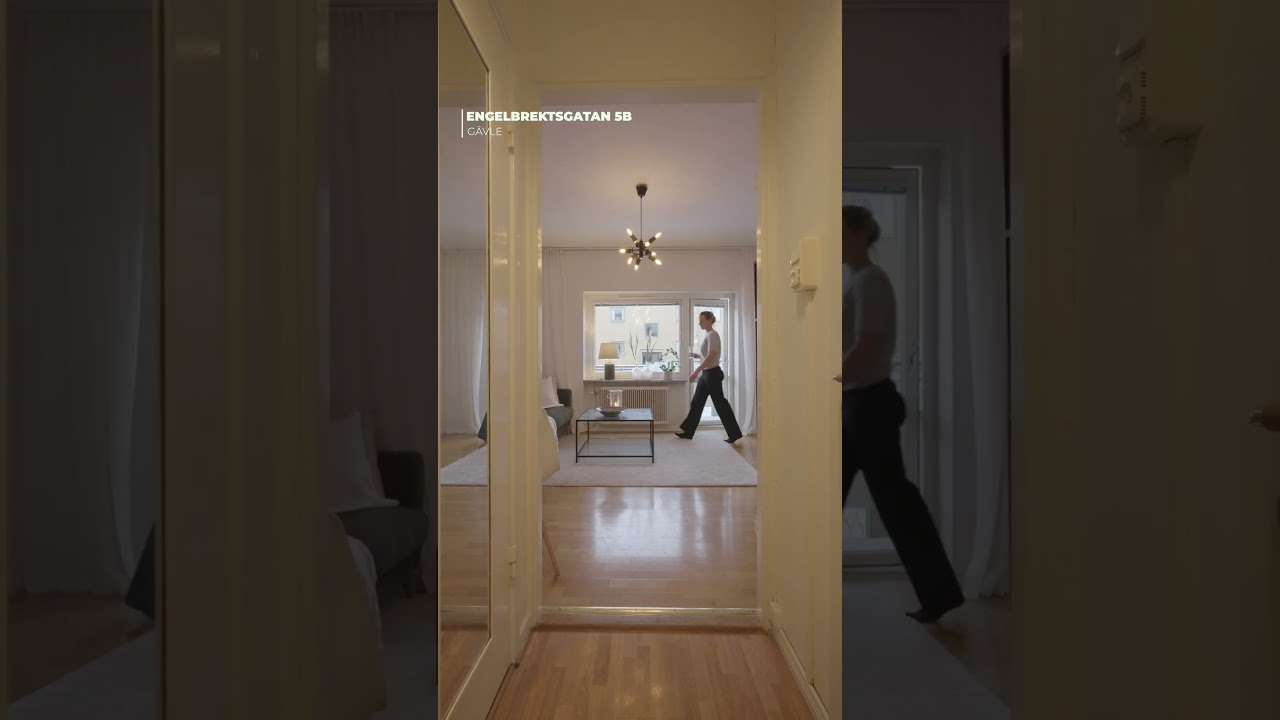 1 rum Lägenhet på Engelbrektsgatan 5B Centralt Gävle kommun - video