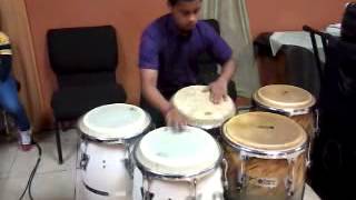Amazing Kid's Conga Solo