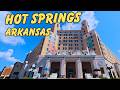 Hot Springs, Arkansas - Bathhouse Row & Beyond