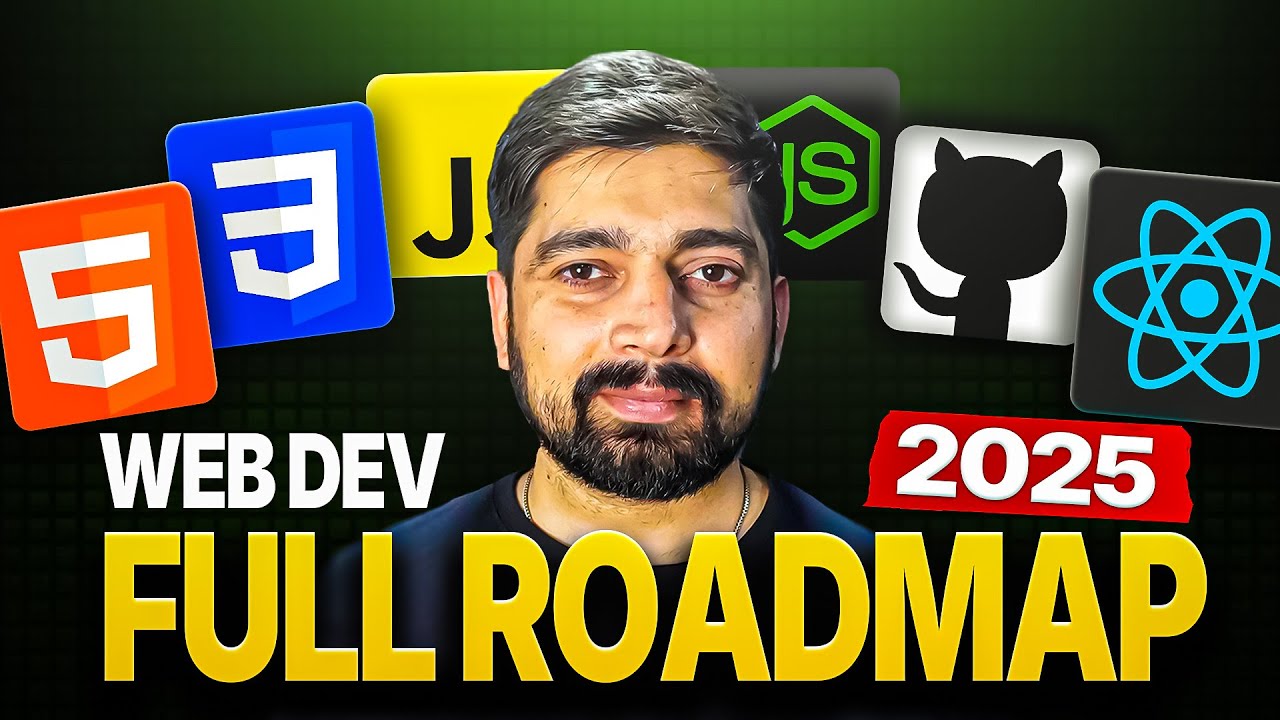 Web Development Roadmap 2025 with GenAI