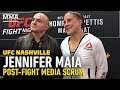 UFC Nashville: Jennifer Maia Credits Corner for First UFC Win - MMA Fighting