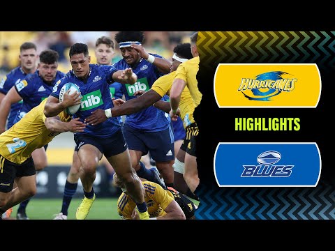 Super Rugby Pacific 2023 | Hurricanes v Blues Rd 3 Highlights