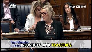 So called First Minister for all won’t say that Enniskillen Poppy Day Massacre was murder #TUV