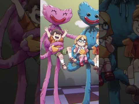 La La La Kissy Missy and Huggy Wuggy (Poppy Playtime 3 Animation)
