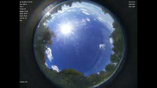 2026-09-04 All sky camera capture from Poiana Rusca Mountains, Romania