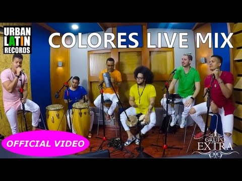 GRUPO EXTRA ► COLORES "LIVE" MIX (BACHATA) 🌴 ♪ URBAN LATIN ♪🌴