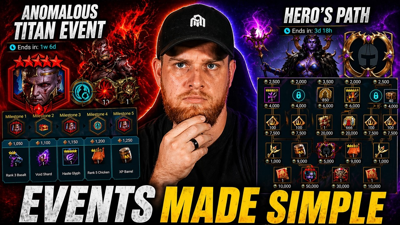 2 HUGE EVENTS! Do This to Complete Them | Raid: Shadow Legends