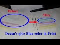 PRINTER REPAIR Printer Canon Pixma MP287 Doesn T Give Blue Color In Print