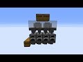 Simple 8 Furnace Array No Redstone
