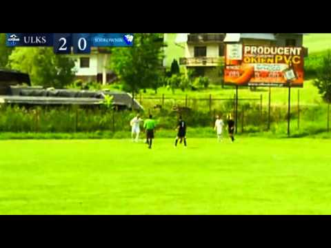 ULKS Korzenna - LKS Jodłownik 4:1 (3:0), skrót meczu