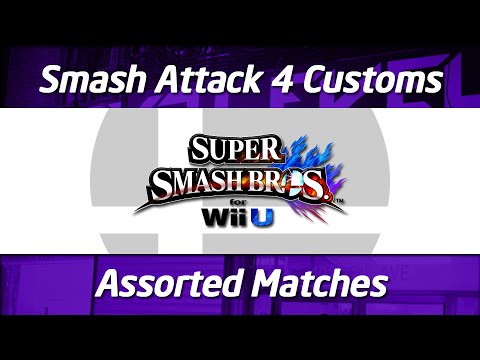 Smash Attack 4 - SSB4 Customs - Dabuz vs DKwill / Zee vs Angel Cortez