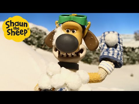 Shaun the Sheep 🐑 Snow Fight! - Cartoons for Kids 🐑 Full Episodes Compilation [1 hour]