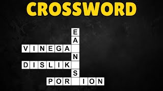 Can You Solve All The Crossword Blanks Challenge On! 🚀