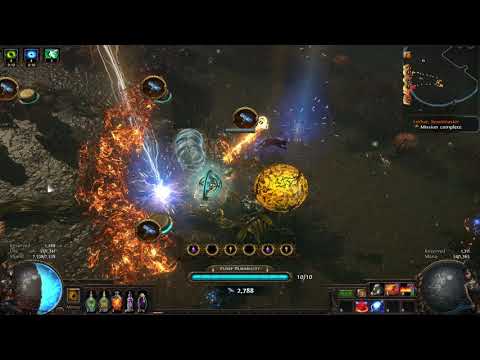 PoE - "[3.12] Flame Delivery - Build Progress II" Flame Wall LL Trickster