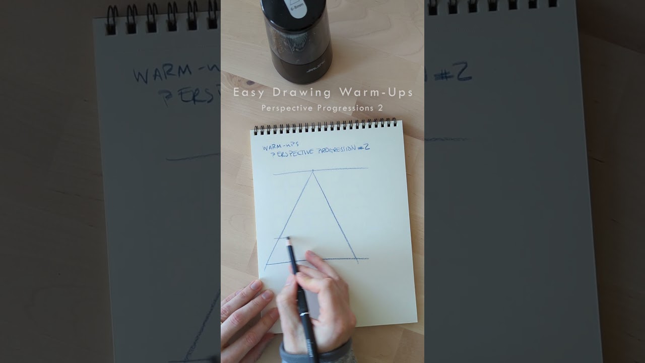 Easy Drawing Warm-Ups: Perspective Progressions 2