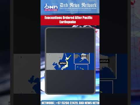 8.8 Magnitude Earthquake Triggers Tsunami in Pacific | DXB News Network