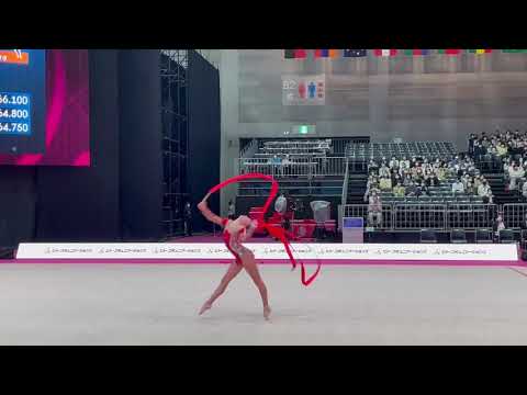 Dina Averina Ribbon WCH 2021 Ball QAA 23.800