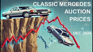 Mercedes SL: Ceny na aukcjach spadają! R230 i R107 — cz. 2