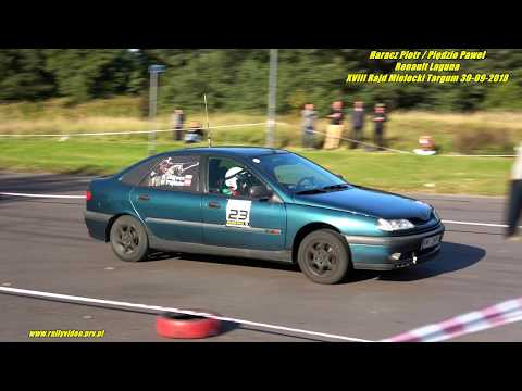 Haracz Piotr / Piędzio Paweł - Renault Laguna - XVIII Rajd Mielecki Targum 30-09-2018