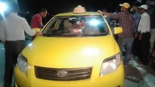 Priyanka Sarkar on Yellow Cab বউ সাজে হলুদ ট্যাক্সিতে প্রিয়াঙ্কা সরকার