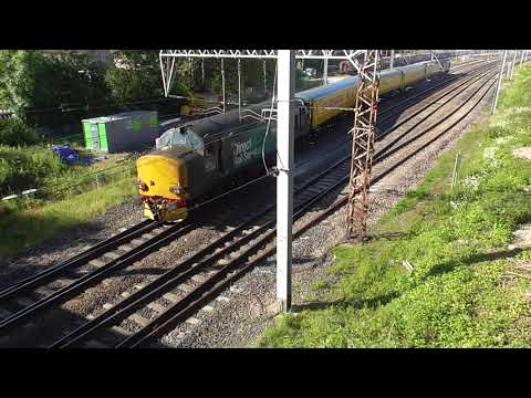 DRS 37059 & 37218 On The North West Test Train 20th/21st June 2019