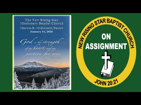 A BRAND NEW WAY (Isaiah 43:18-21) Pastor Marcus McDonald (1/11/26) - TNRSMBC-FWTX