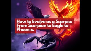 🔥 How to Evolve as a Scorpio: From Scorpion to Eagle to Phoenix 🔥