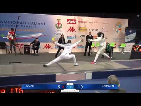 Italian Championships 2023 CWE - GOLD - Vittoria Lazzari v Dorotea Tarantini