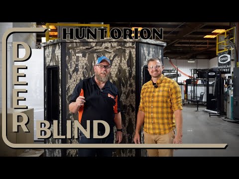 Orion Honey Comb Camo Deer Blind / The Best Deer Blind You Can Buy / Michigan Deer Blind / Portable