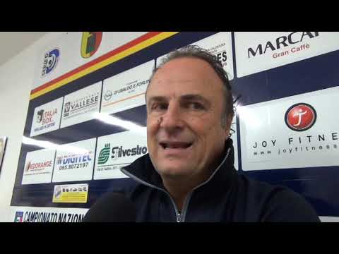 Real Giulianova-Santarcangelo 2-1. Interviste post gara. E il presidente Bartolini fa 100!
