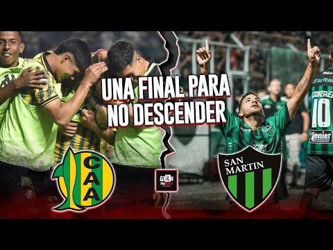⚽📻 ¡FÚTBOL por #NdR! / 🦈 ALDOSIVI - 🟢⚫ SAN MARTÍN (SAN JUAN) / ¡UNA FINAL PARA NO DESCENDER!