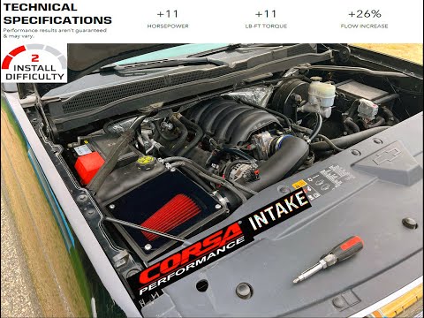 Corsa CLOSED BOX AIR INTAKE install/review