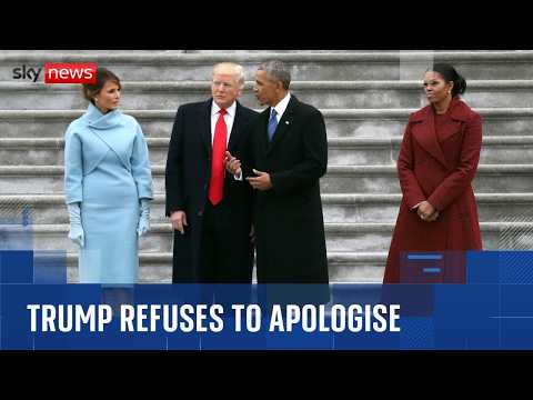 Donald Trump says he didn't make a mistake over Obamas as apes video