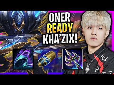 ONER IS READY TO PLAY KHA'ZIX IN LCK! - T1 Oner Plays Kha'zix Jungle vs Karthus! | Season 2024