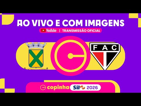 JOGO COMPLETO: SANTO ANDRÉ X FERROVIÁRIO (CE) | RODADA 3 | COPINHA SIL 2026