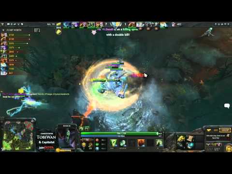 Na'Vi vs 4FC   StarLadder VII DOTA2   TobiWan & Capitalist