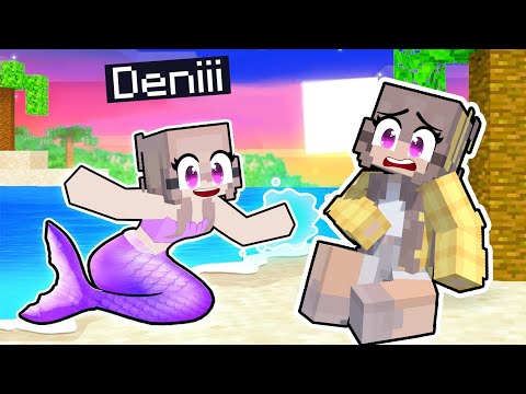 Did he discover *I AM A MERMAID* in Minecraft?!