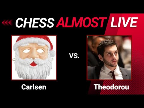 Magnus Carlsen vs. Nikolas Theodorou - Chess Almost Live Stream - Sep 25, 2023