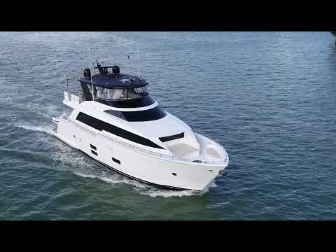 FOR SALE - 2019 Hatteras 75M Panacera -  Brown Eyed Girls