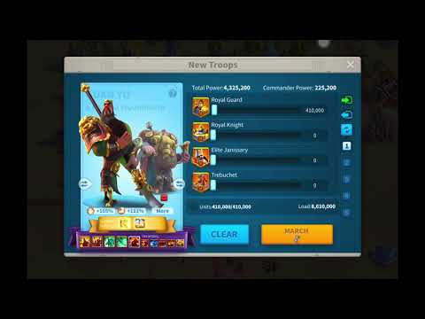 BABA TC ATATURK- Rise of Kingdoms - KVK 7 HA 7 marches on Battlefield