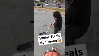 Skatepark with Meadow Scott! #skate #scooter #scootering #skatepark