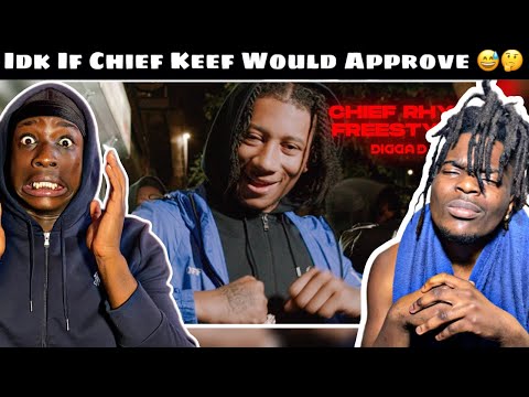 American Reaction To Digga D - Chief Rhys Freestyle (Official Video)