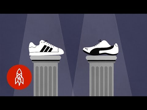Die Geschwisterrivalität hinter Adidas gegen Puma