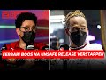 Ferrari boos na unsafe release Max Verstappen, Hamilton: "Krijg je een punt voor deze positie?"