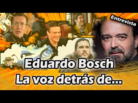 Eduardo Bosch. La voz detrás de... Kit Harington, Jason Segel, Adam DeVine, entre otros.