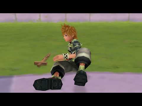 Kingdom Hearts Birth By Sleep Final Mix (PS4) Story Scene #135 - Ven's flashback of Aqua and Terra